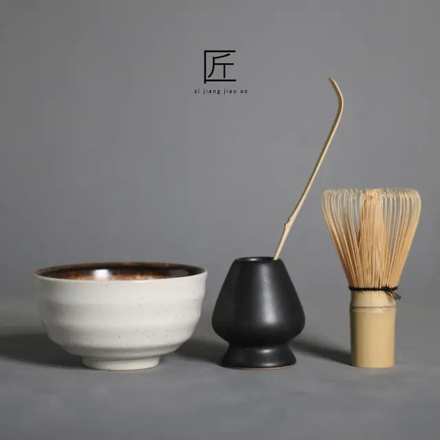 Kit Tradicional de Té Matcha – Hecho de Bambú