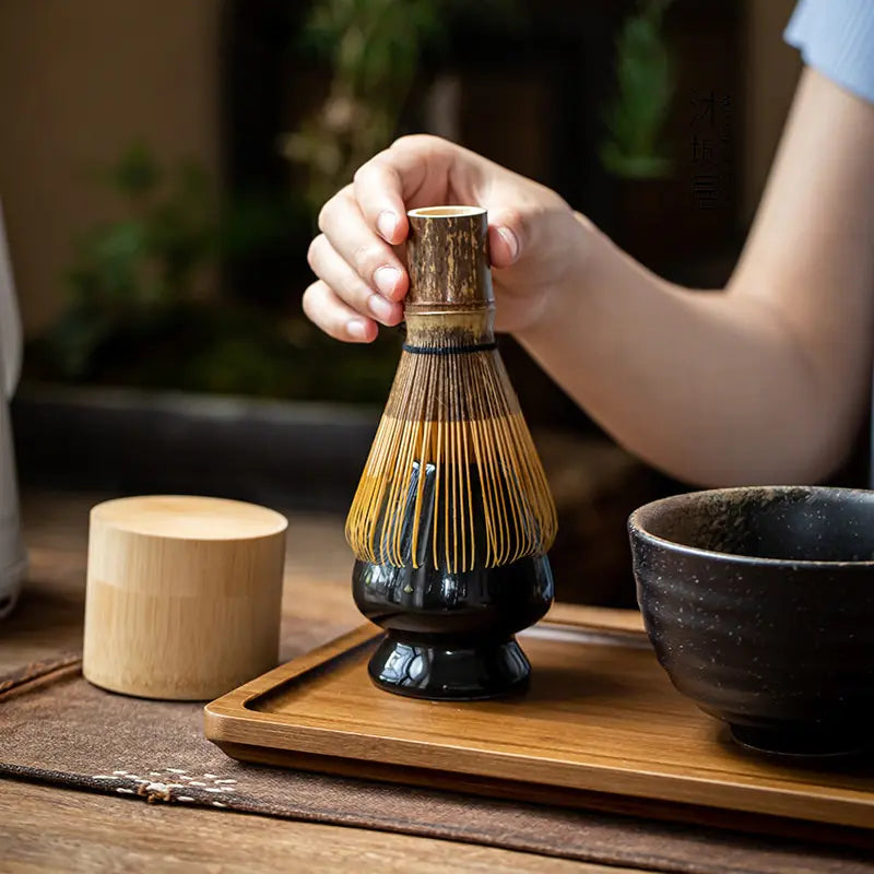 Kit Tradicional de Té Matcha – Hecho de Bambú